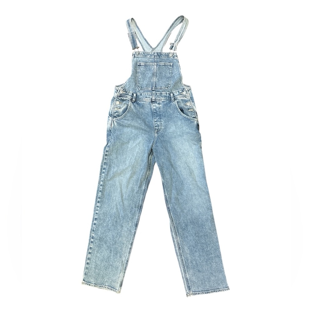 Silver Jeans Classic Blue Overalls Women’s Size: S/M NWOT - Picture 2 of 9
